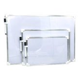 White Board Double Sided with Marker And Duster For Kids, Portable Kids Writing & Drawing Board